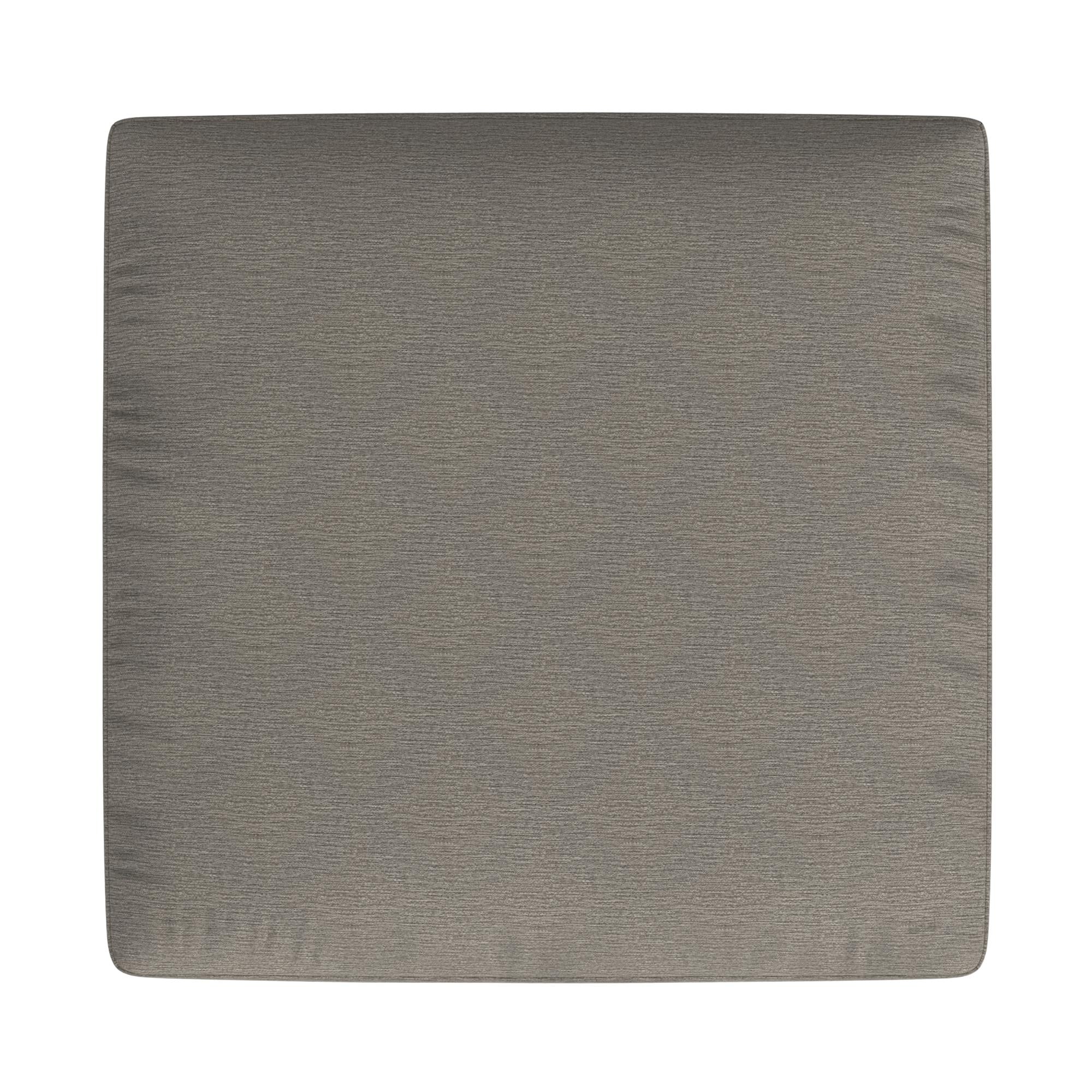 York Modular Ottoman, Urban Steel Taupe - Taupe