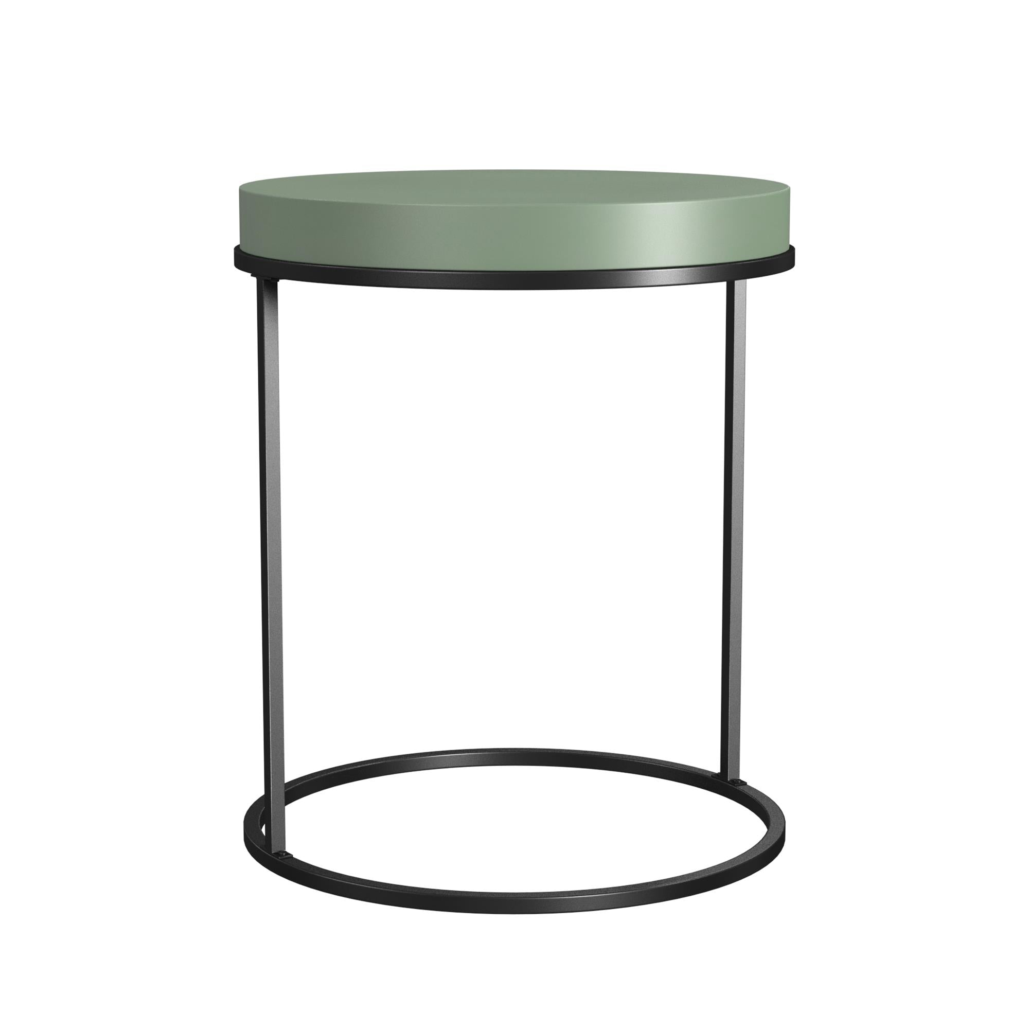 Perry Round Accent Table, Sage Green - Sage