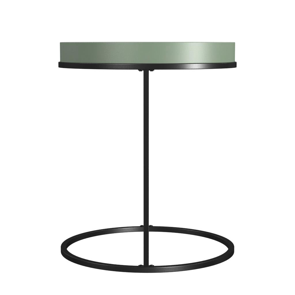 Perry Round Accent Table, Sage Green - Sage