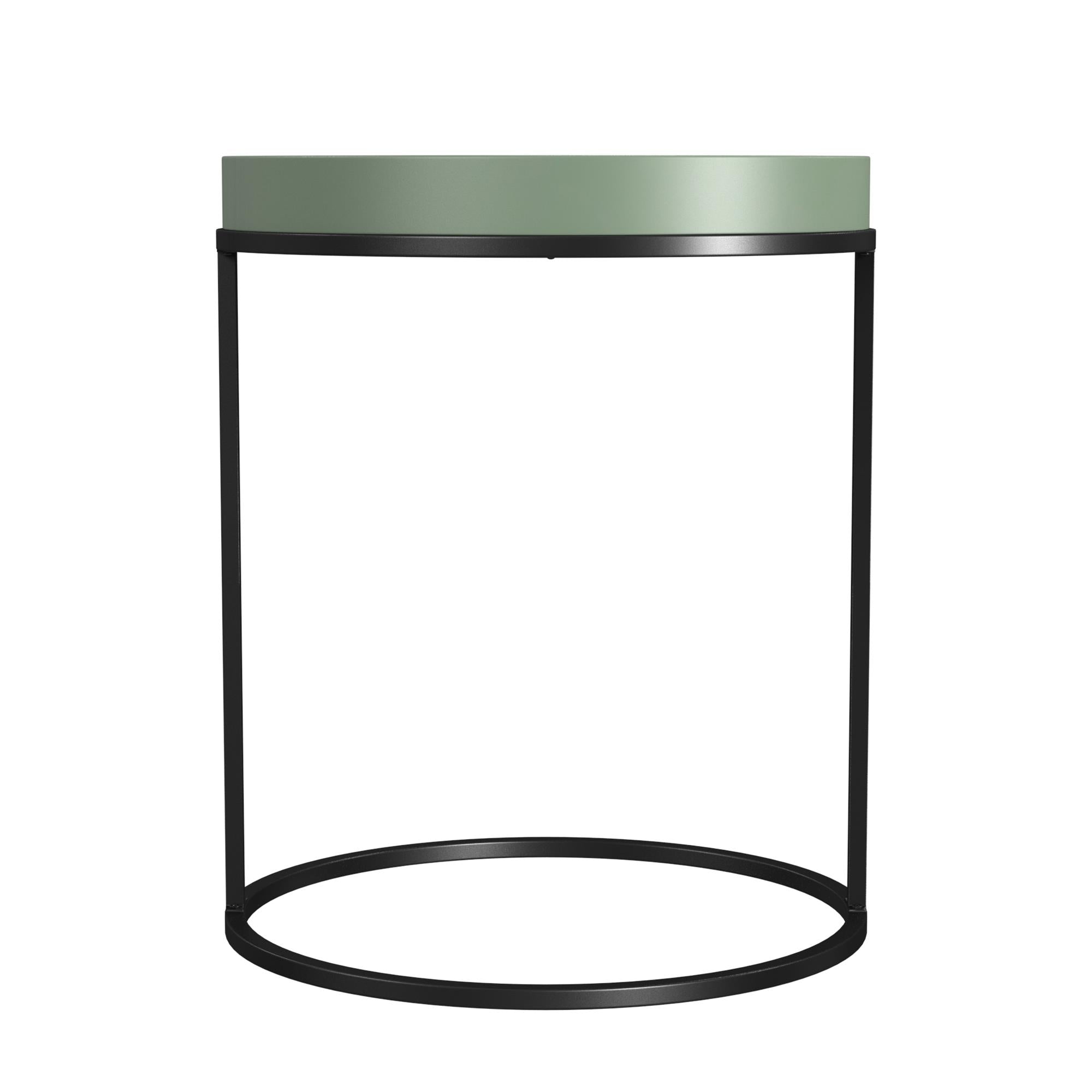 Perry Round Accent Table, Sage Green - Sage