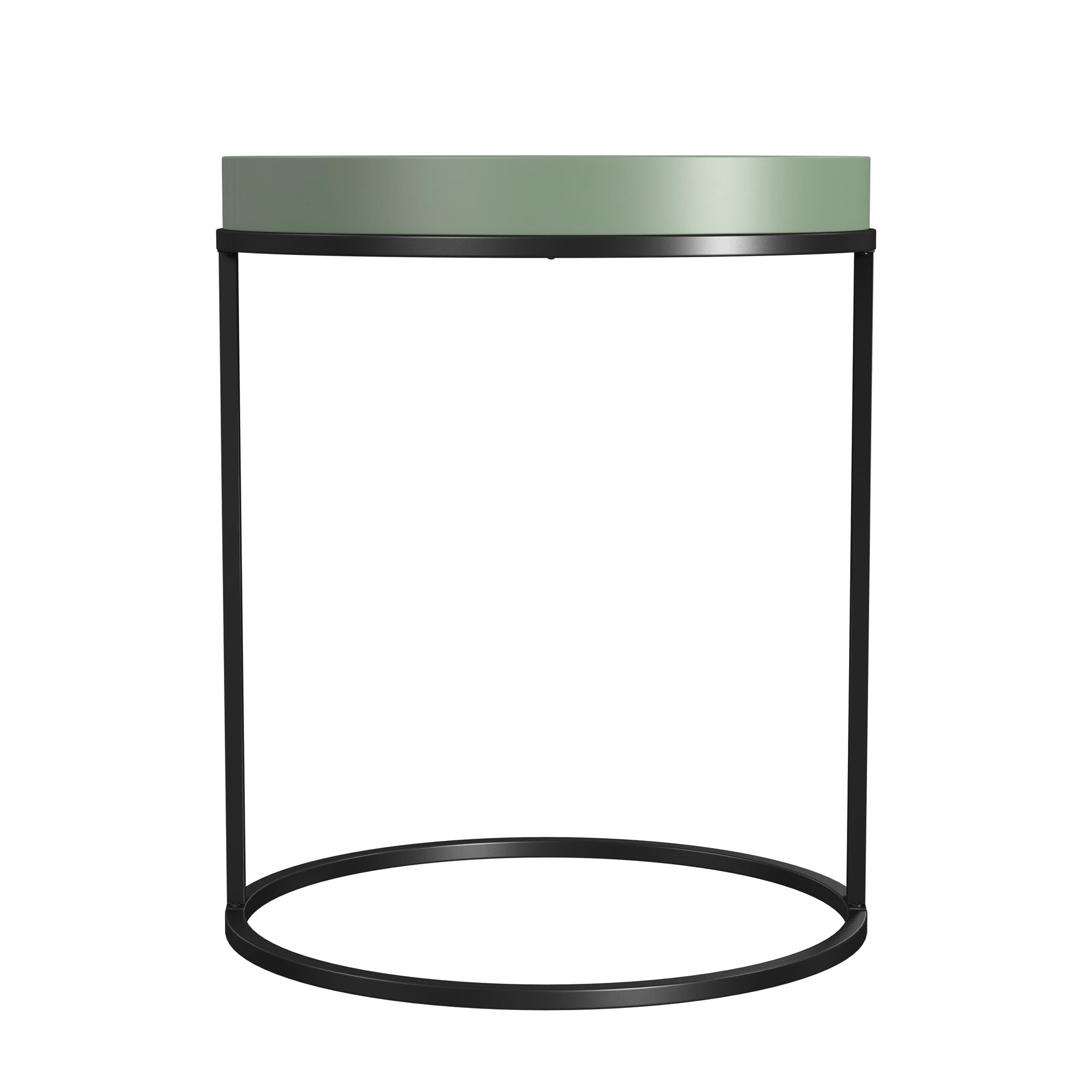 Perry Round Accent Table, Sage Green - Sage