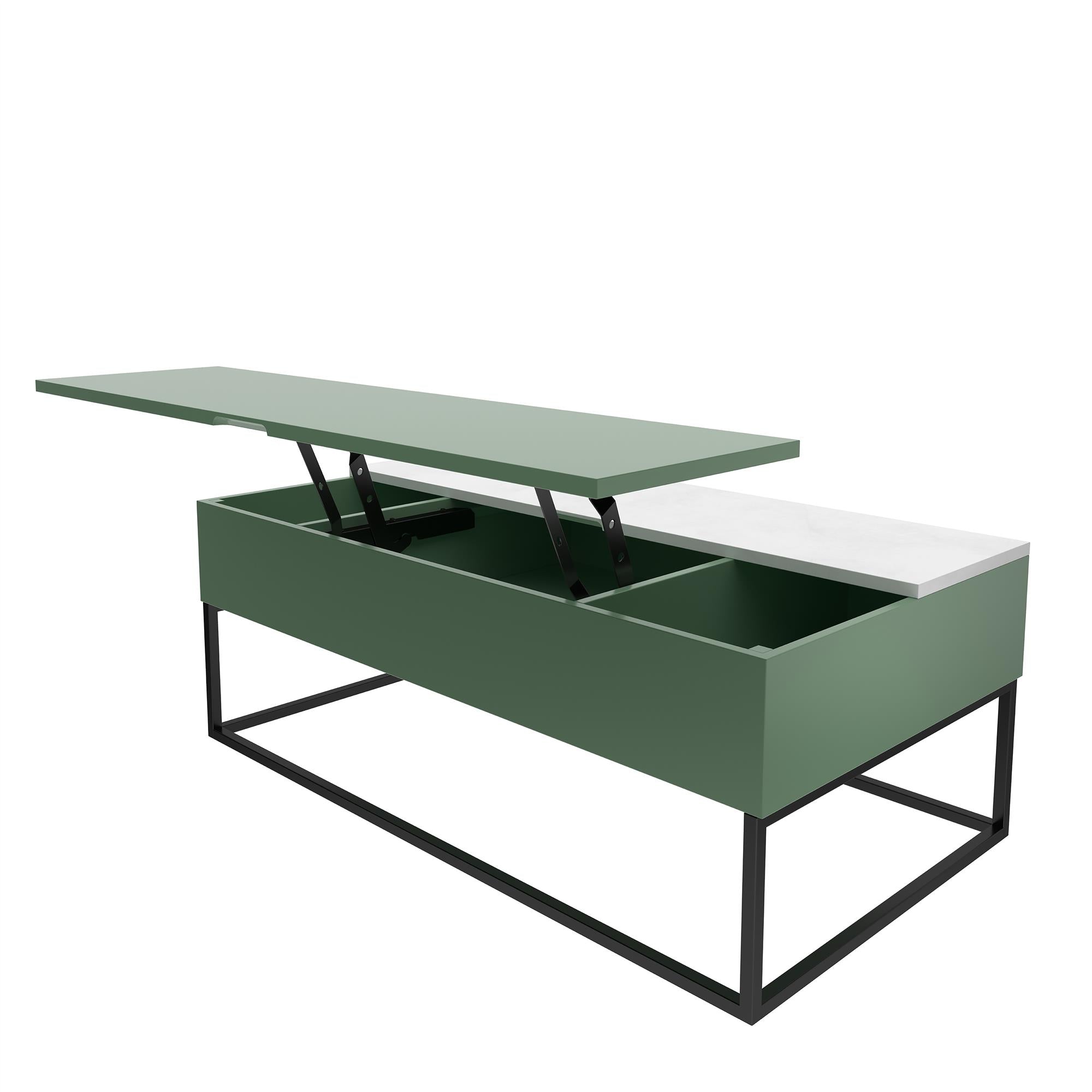Perry Lift-Top Coffee Table, Sage Green - Sage