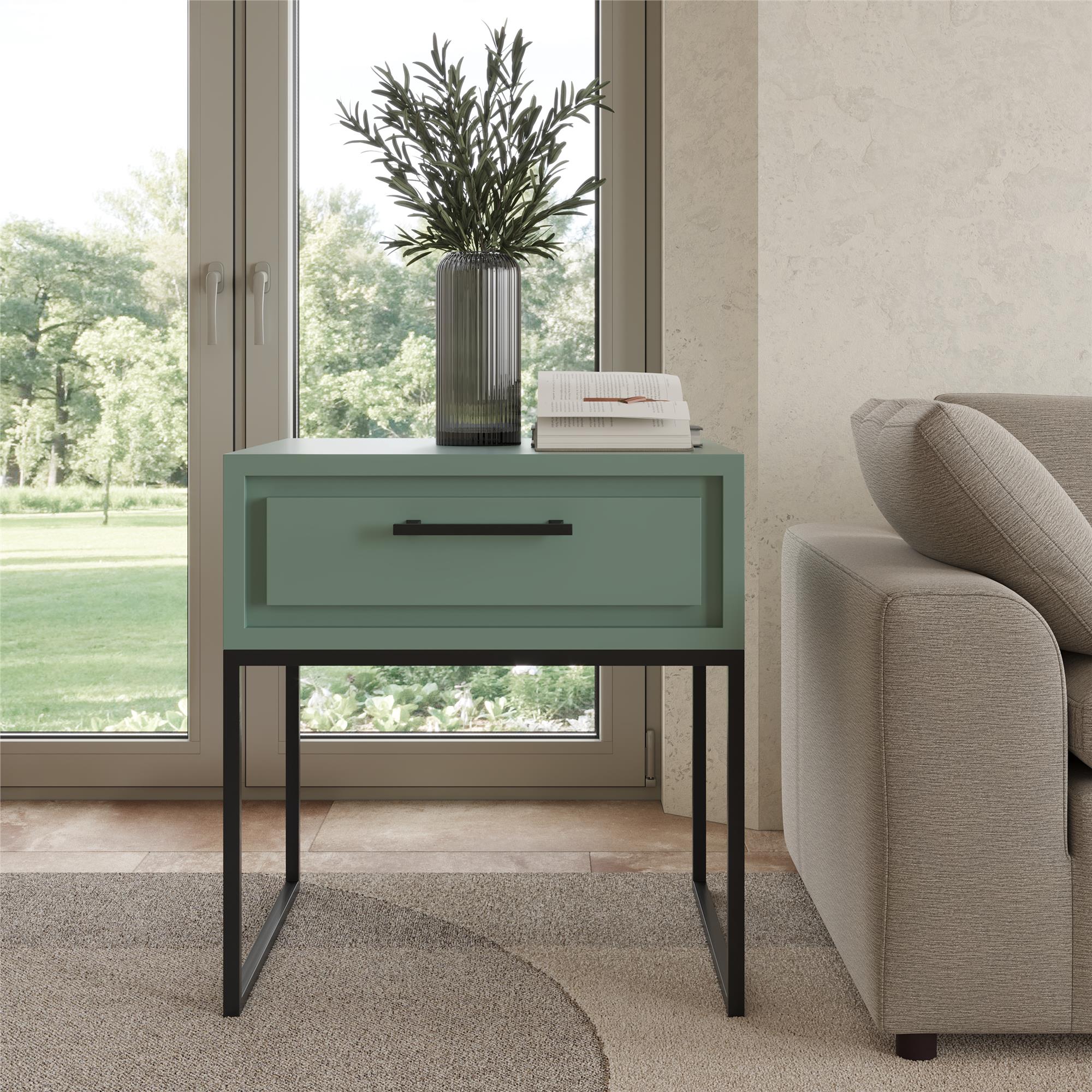 Perry End Table, Sage Green - Sage
