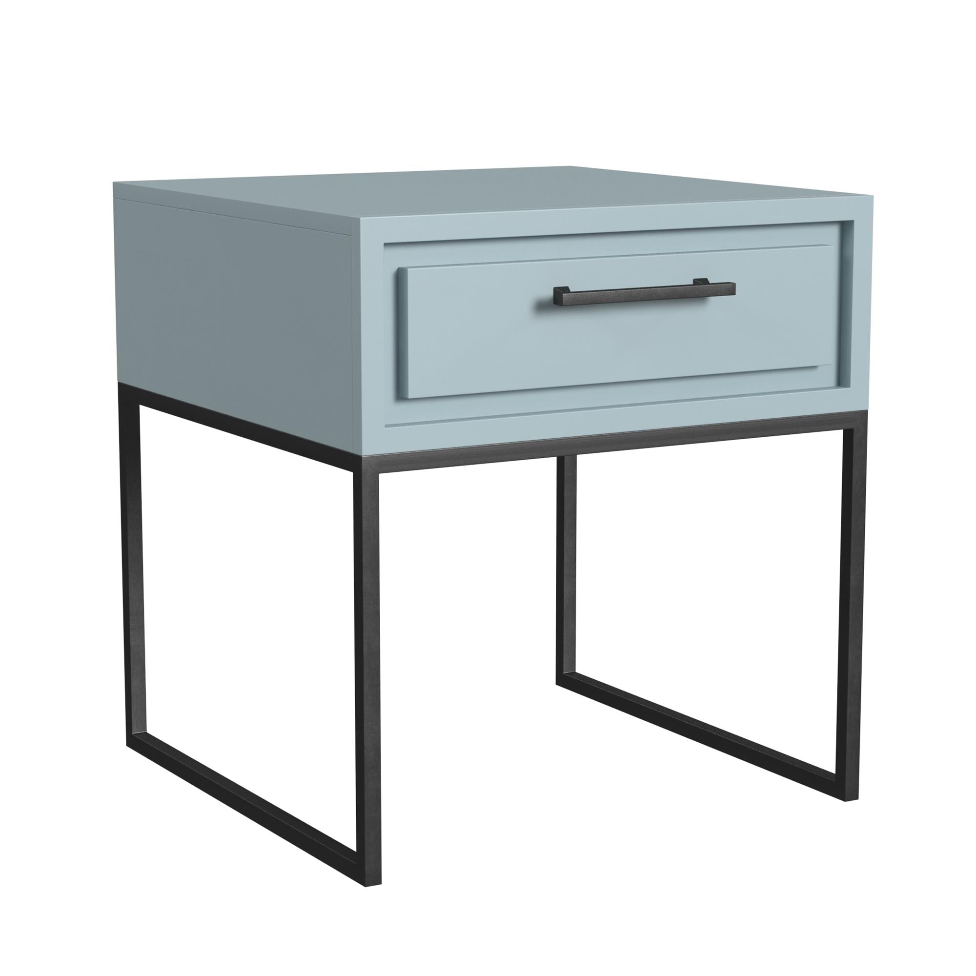 Perry End Table, Powder Blue - Powder Blue