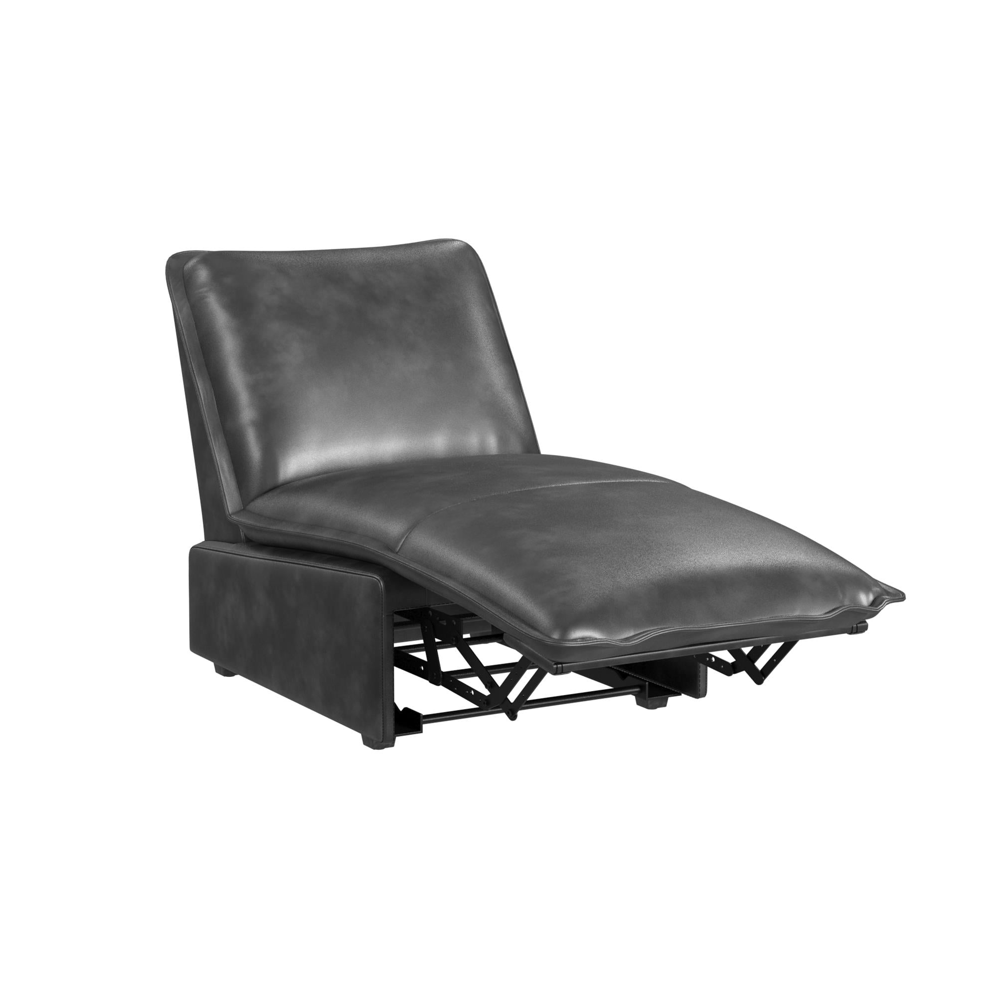 Uptown Gotham Power Motion Recliner, Charcoal - Charcoal