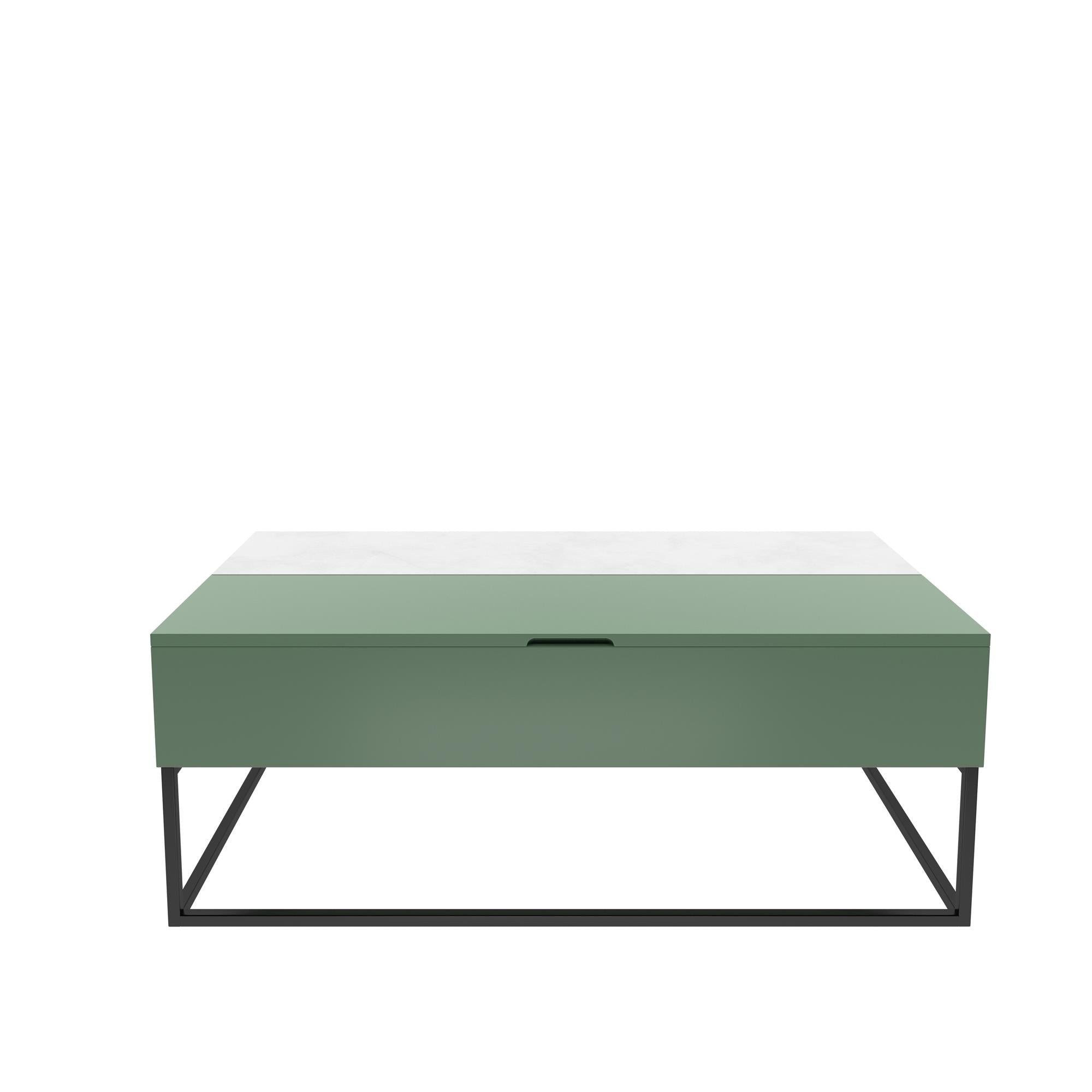 The Village Perry Lift-Top Coffee Table, Sage Green - Sage