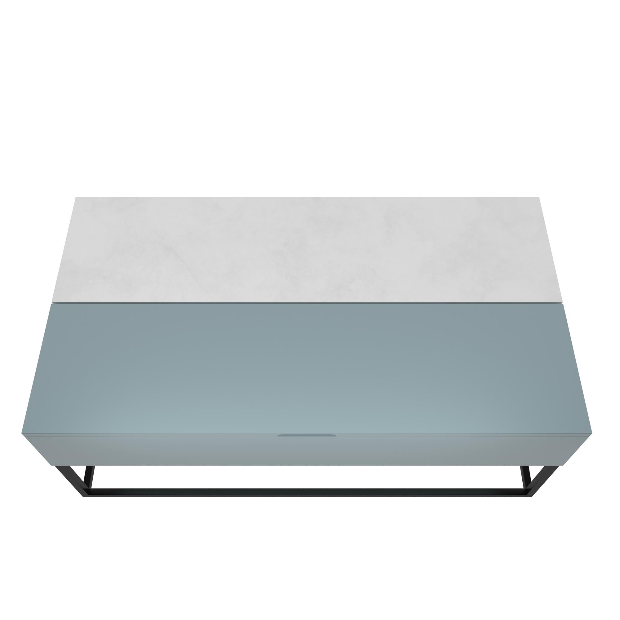 The Village Perry Lift-Top Coffee Table, Powder Blue - Powder Blue